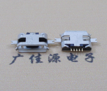 花都MICRO USB 5P接口 沉板1.2贴片 卷边母座