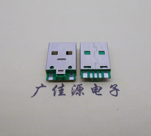 花都usb5a公头.5p焊线带ic.大电流oppo闪充